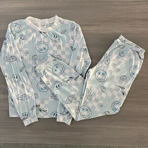 Esme Boys Smiley Pajamas Long Sleeve